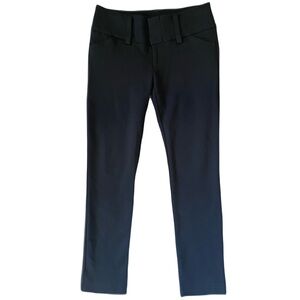 NWOT ALICE + OLIVIA Black Slim Cropped Stretch Pant